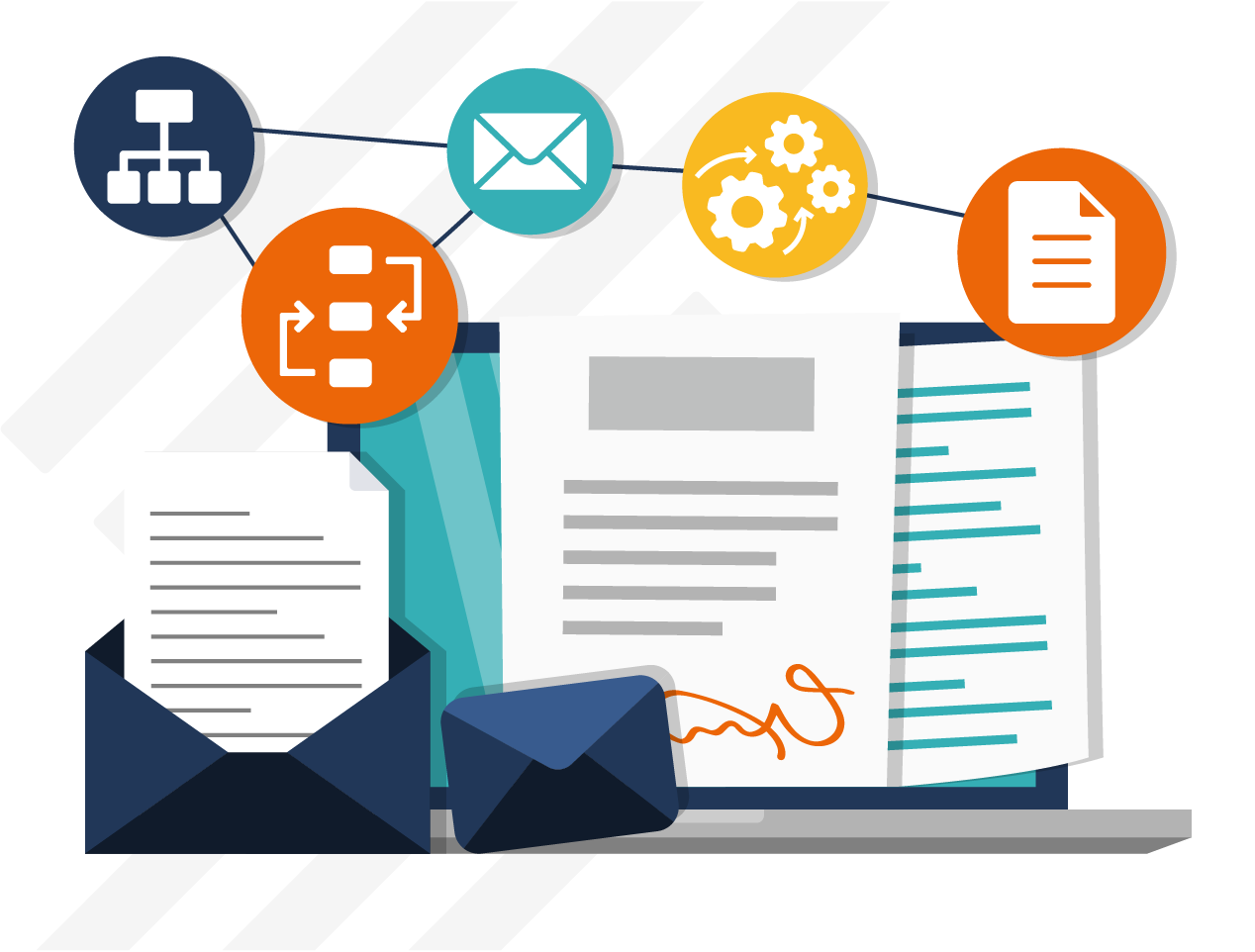 Production et documents - Matrices personnalisées